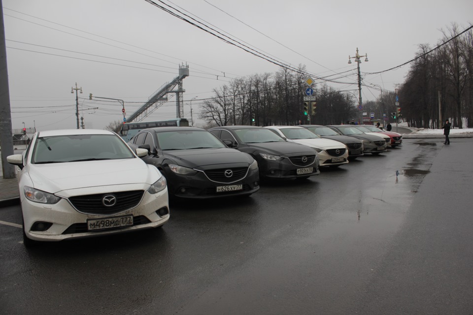 28.02.2015 Встреча одногруппников М6 — Mazda 6 (3G) GJ, 5 л, 2013 года ...