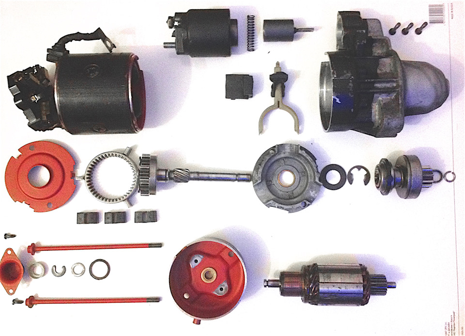 Профилактика стартера. — Mercedes-Benz E-class (W124), 3 л, 1994 года ...