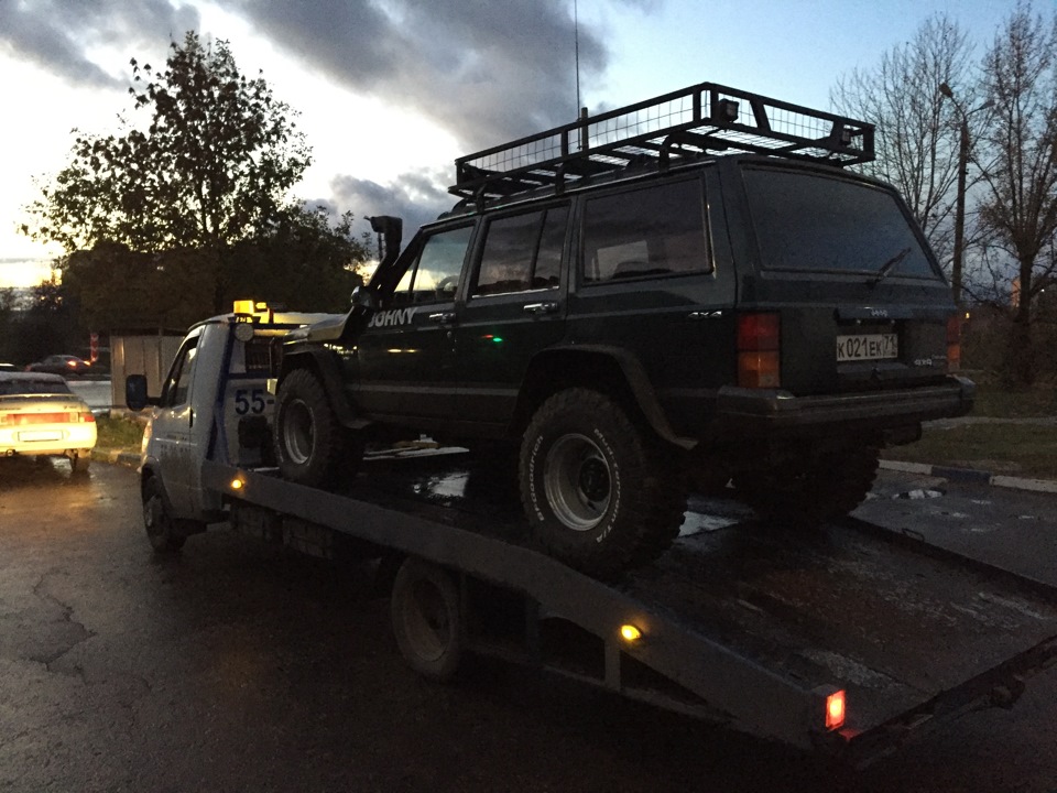 Кин-Дза-Дза Рязань 2015 — Jeep Cherokee (XJ), 4 л, 1991 года ...