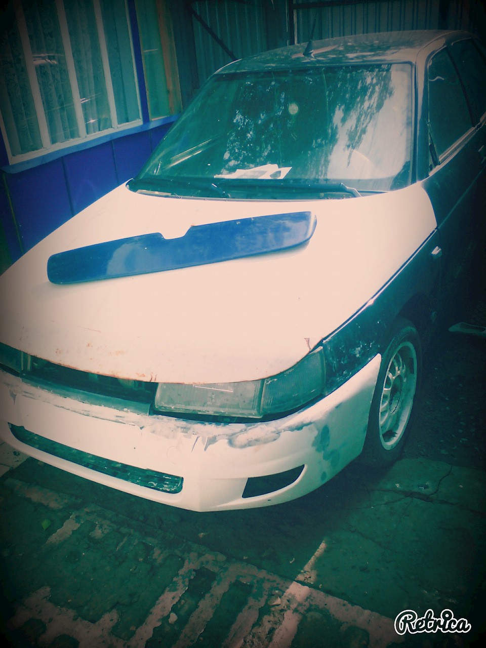 Спойлер От Ваз 2112 Купэ На Буренку — Lada 21124, 1,6 л, 2005 года ...