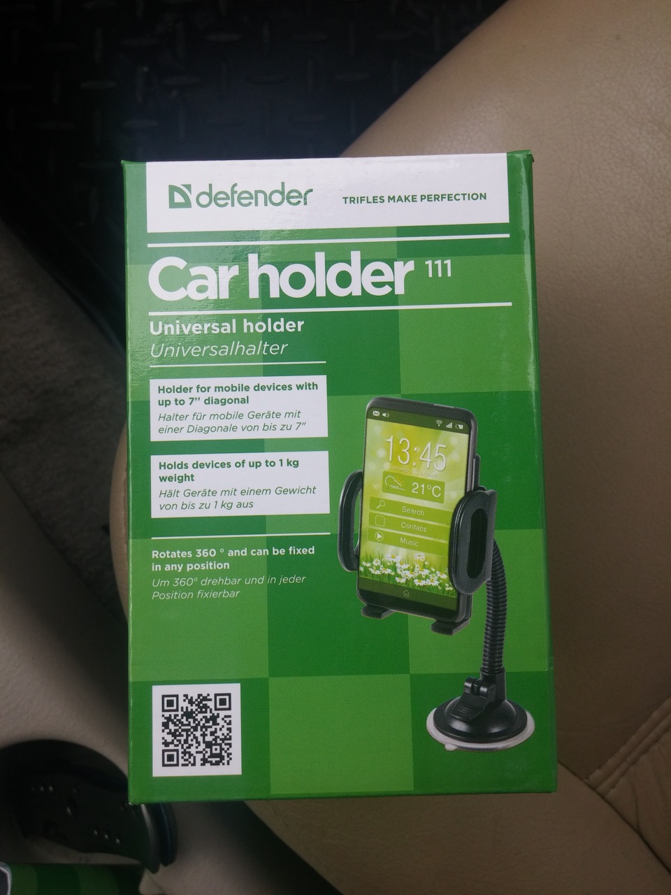 Держатель для телефона Defender Car holder 111 и держатель для планшета  Defender Car holder 202 — Mitsubishi Montero Sport, 3,5 л, 2003 года |  аксессуары | DRIVE2