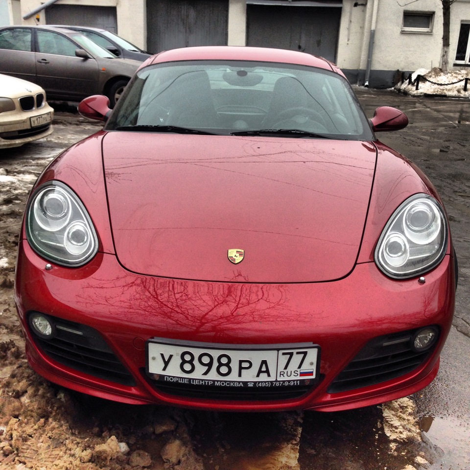 Получили номера — Porsche Cayman (987), 3,4 л, 2010 года | техосмотр |  DRIVE2