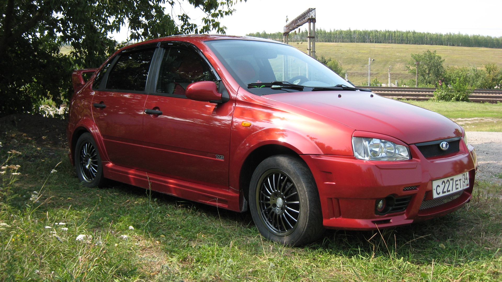 Lada Калина седан 1.6 бензиновый 2006 | Спорткар TMS на DRIVE2