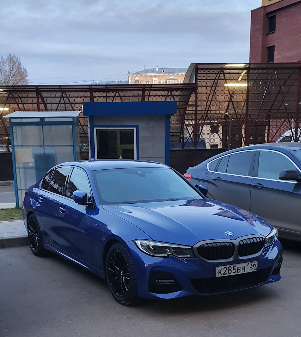 Зимняя резина (забрал машину) — BMW 3 series (G20), 2 л, 2019 года |  колёсные диски | DRIVE2