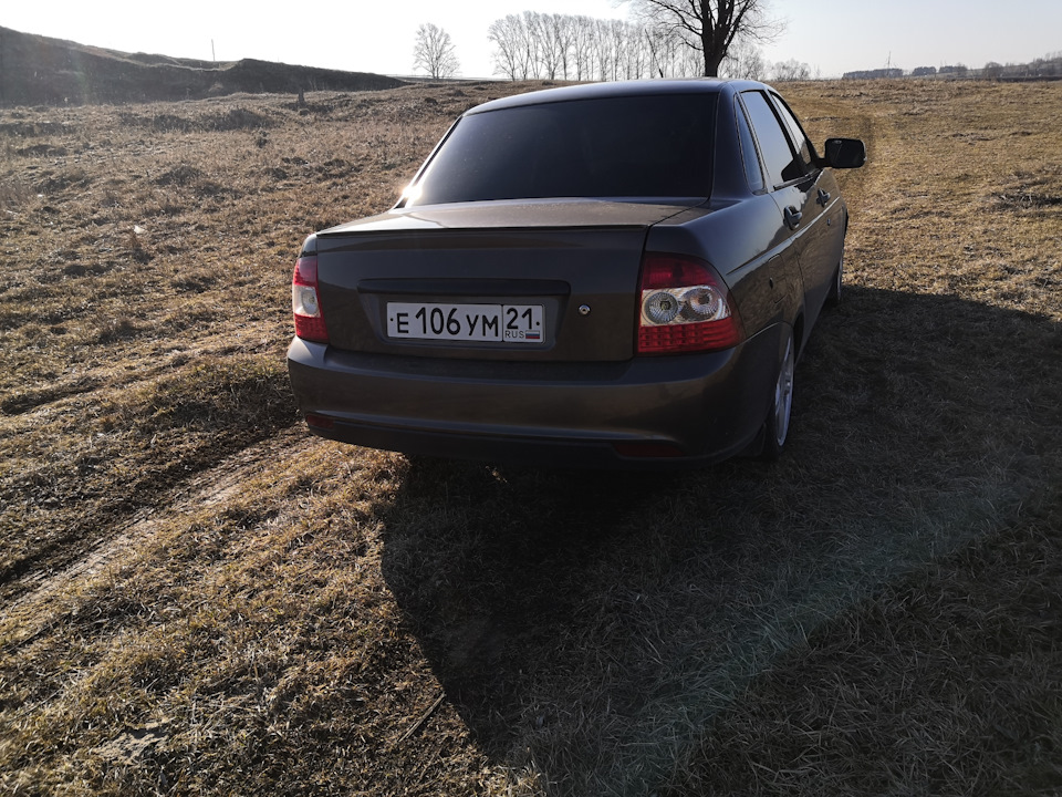 Торусы р17 и бампер 2 — Lada Приора седан, 1,6 л, 2013 года | колёсные ...