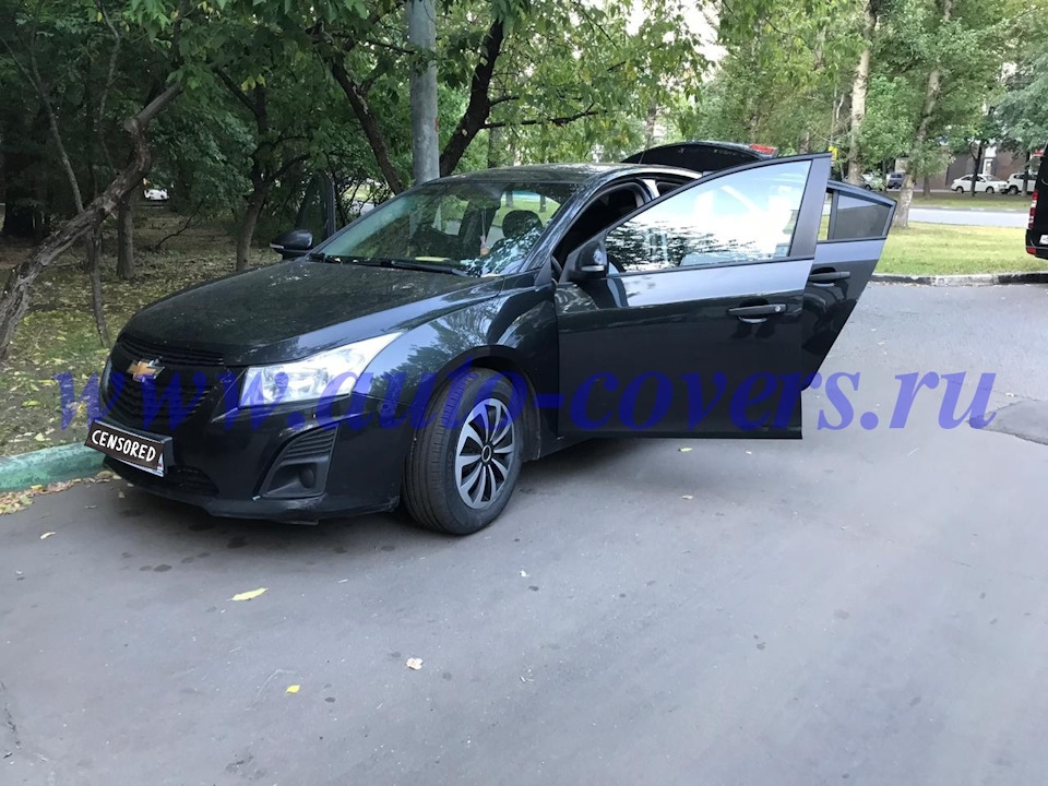 Чехлы на Шевроле Круз "Чёрненький". — auto-covers.ru на DRIVE2