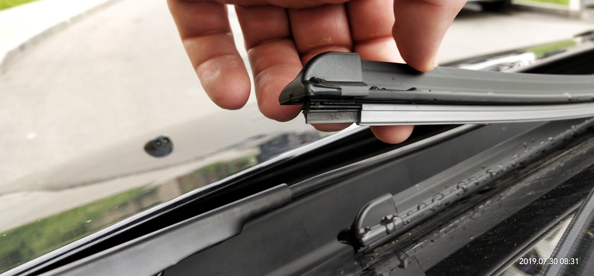 Дворники(замена) — Ford Galaxy (Mk III), 2 л, 2008 года | своими руками ...