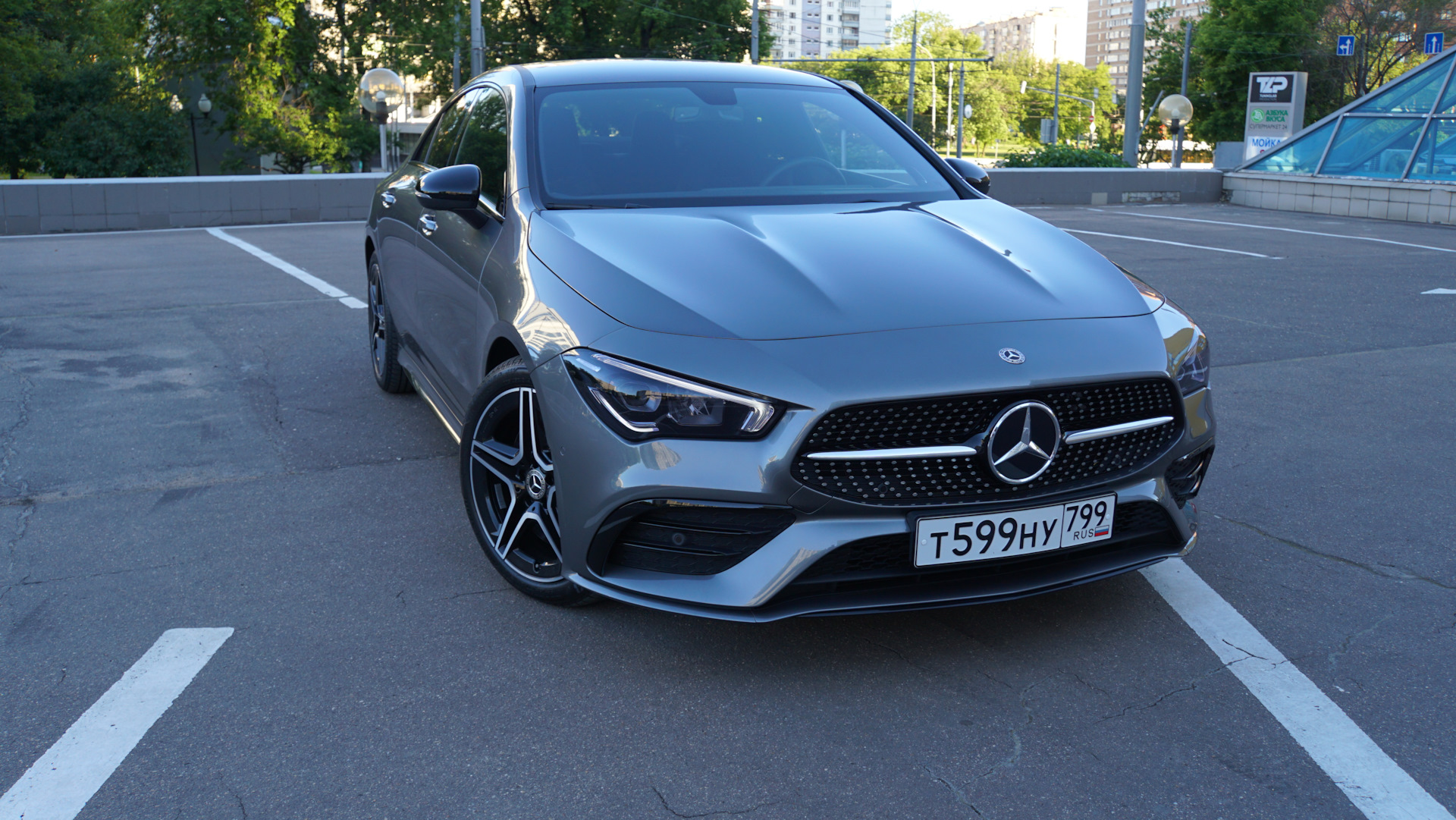 Mercedes CLA 200 матовый