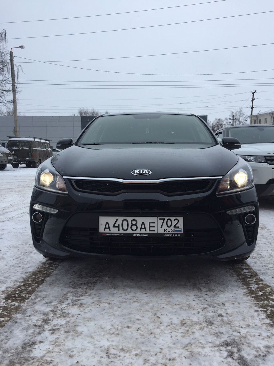 Замена лампочек в головной оптике — KIA Rio (4G), 1,6 л, 2019 года ...