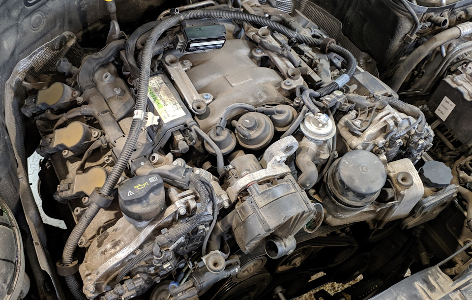 Двигатель Mercedes ML W164 / GL X164 с 2005 г. Дизельный двигатель объемом 3.0 л