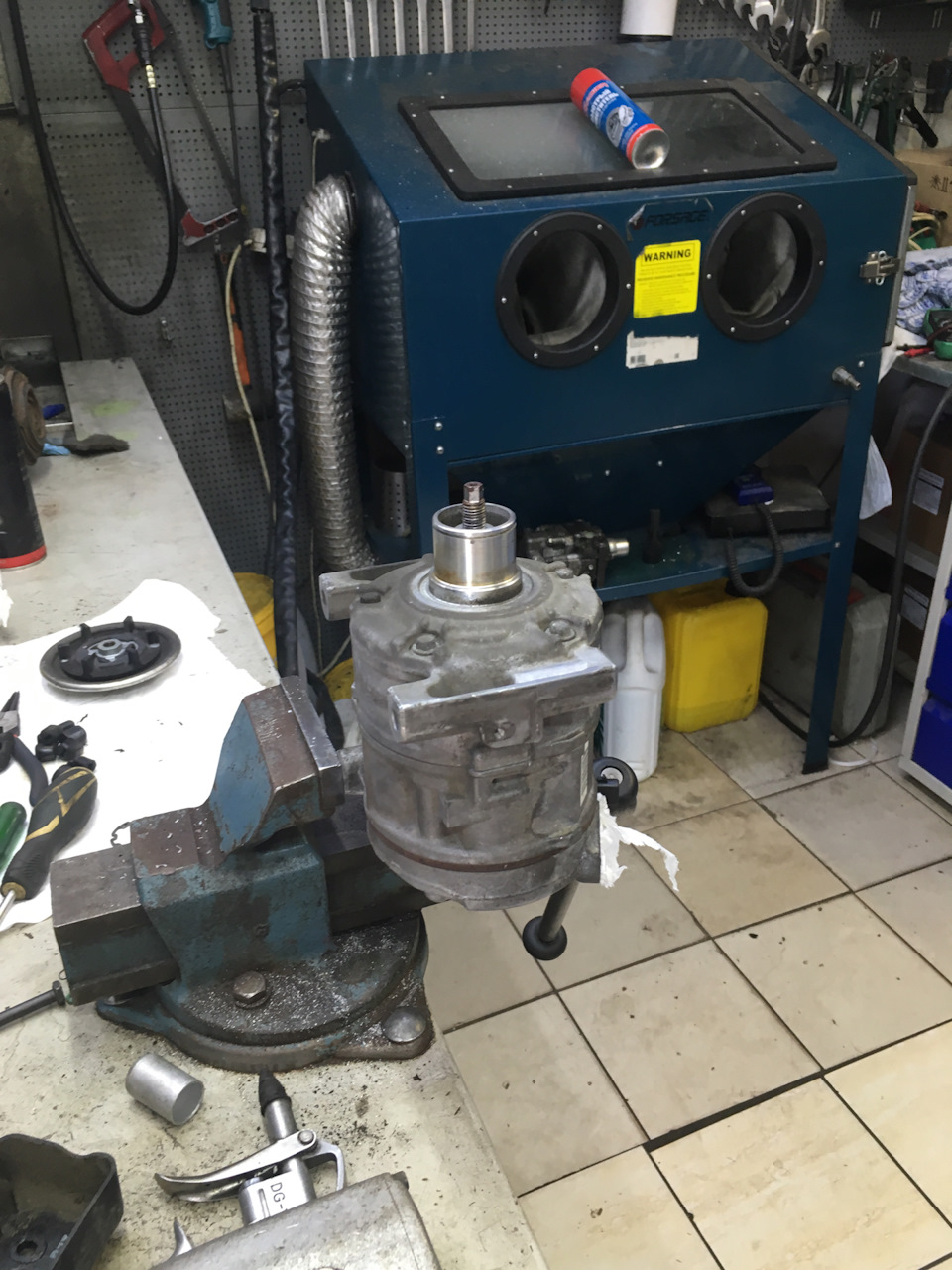 Первый ремонт. Компрессор кондиционера — Alfa Romeo Mi.To, 1,4 л, 2009 ...