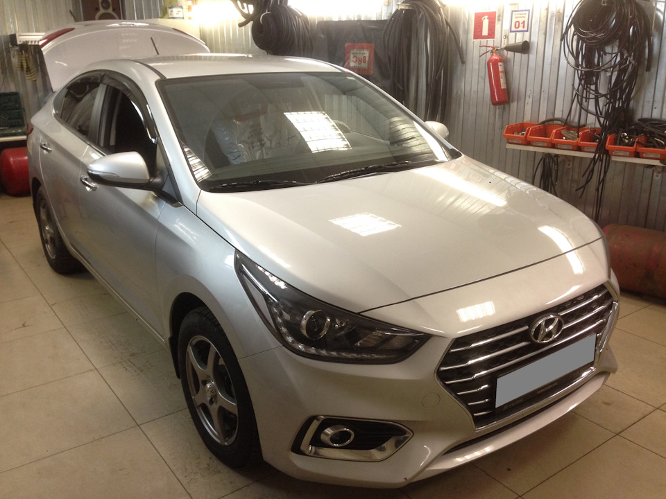 Ставим ГБО BRC на Хёндэ Солярис 1.6 седан в Академии ГБО СПб — DRIVE2