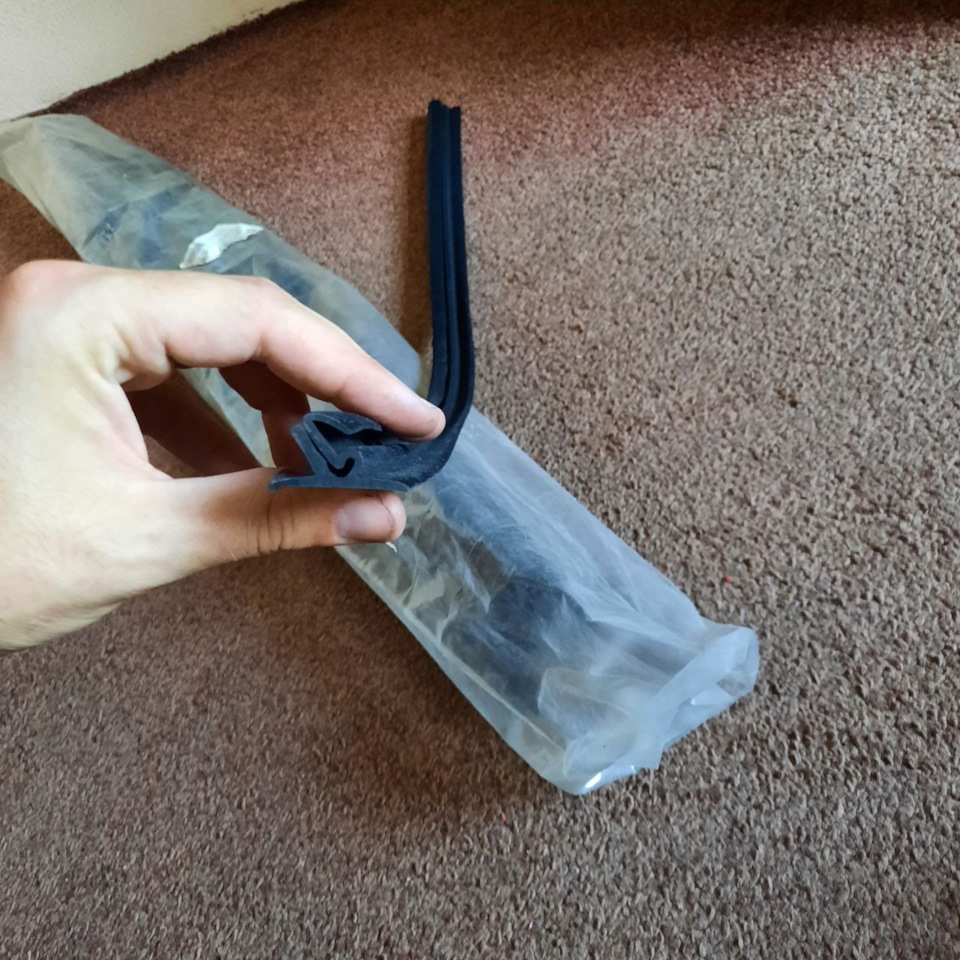 Замена внутренних бархоток (А что делать с наружными?) — Toyota Carina ...