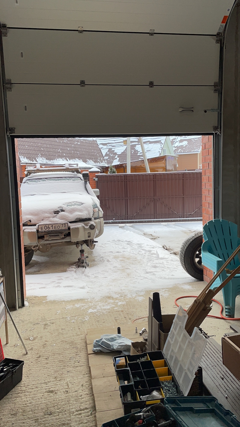 пока не заехать, хлам мешает — Nissan Patrol GR II (Y61)