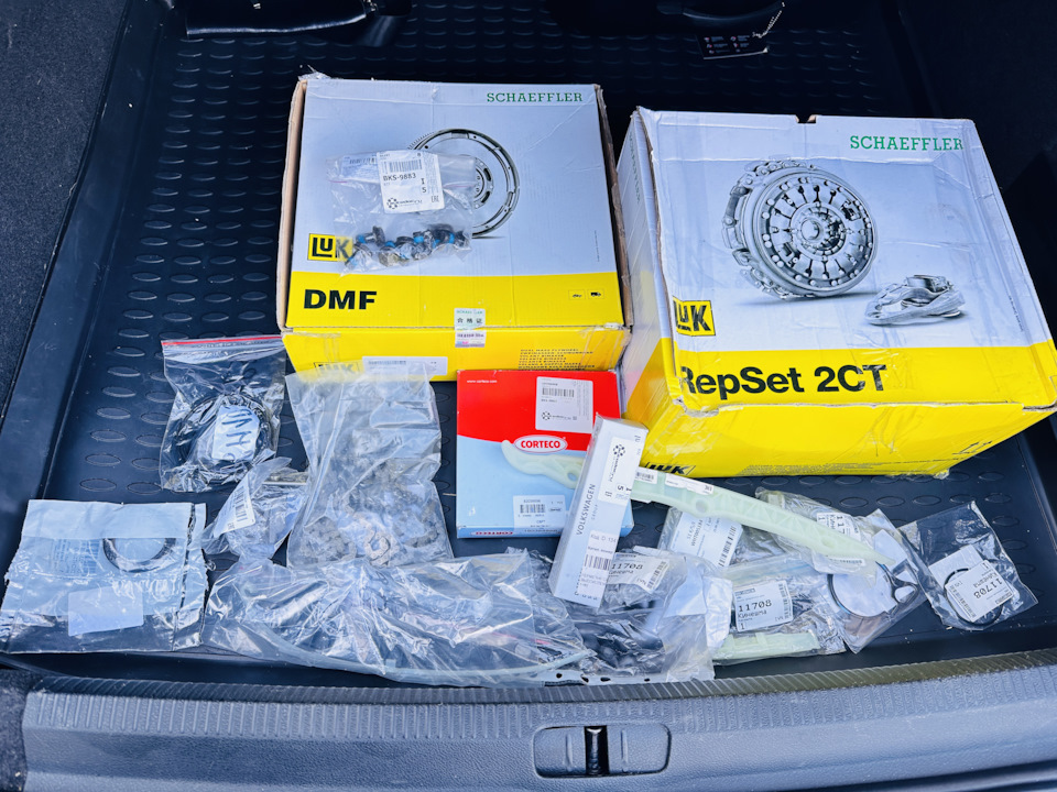 Большое ТО сцепление, маховик, грм + — Volkswagen Passat CC, 1,8 л ...