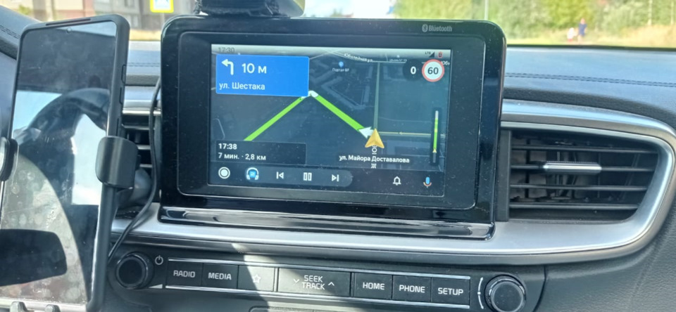 Андроид Авто с Яндекс Навигатором и 2Гис. ч. 1. — KIA Ceed SW (3G), 1,6 ...