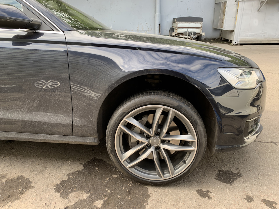 #0. Колёса 20” RS, матовый титан — Audi A6 (C7), 3 л, 2015 года ...
