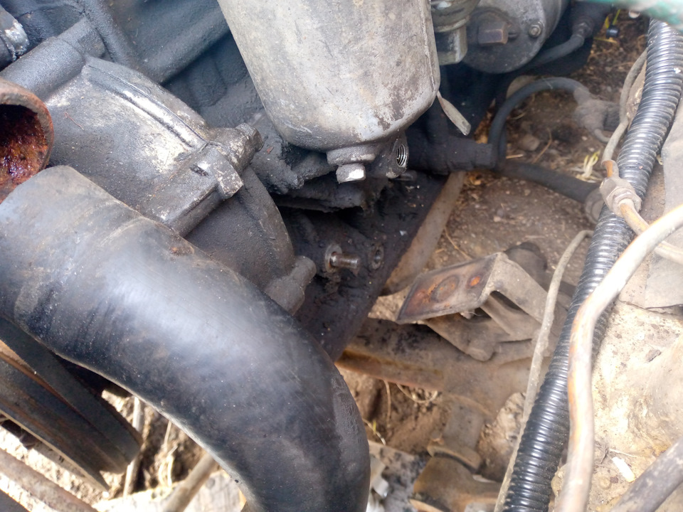 Установка ГУРа на газ 24 часть первая. — ГАЗ 2401, 2,4 л, 1983 года ...