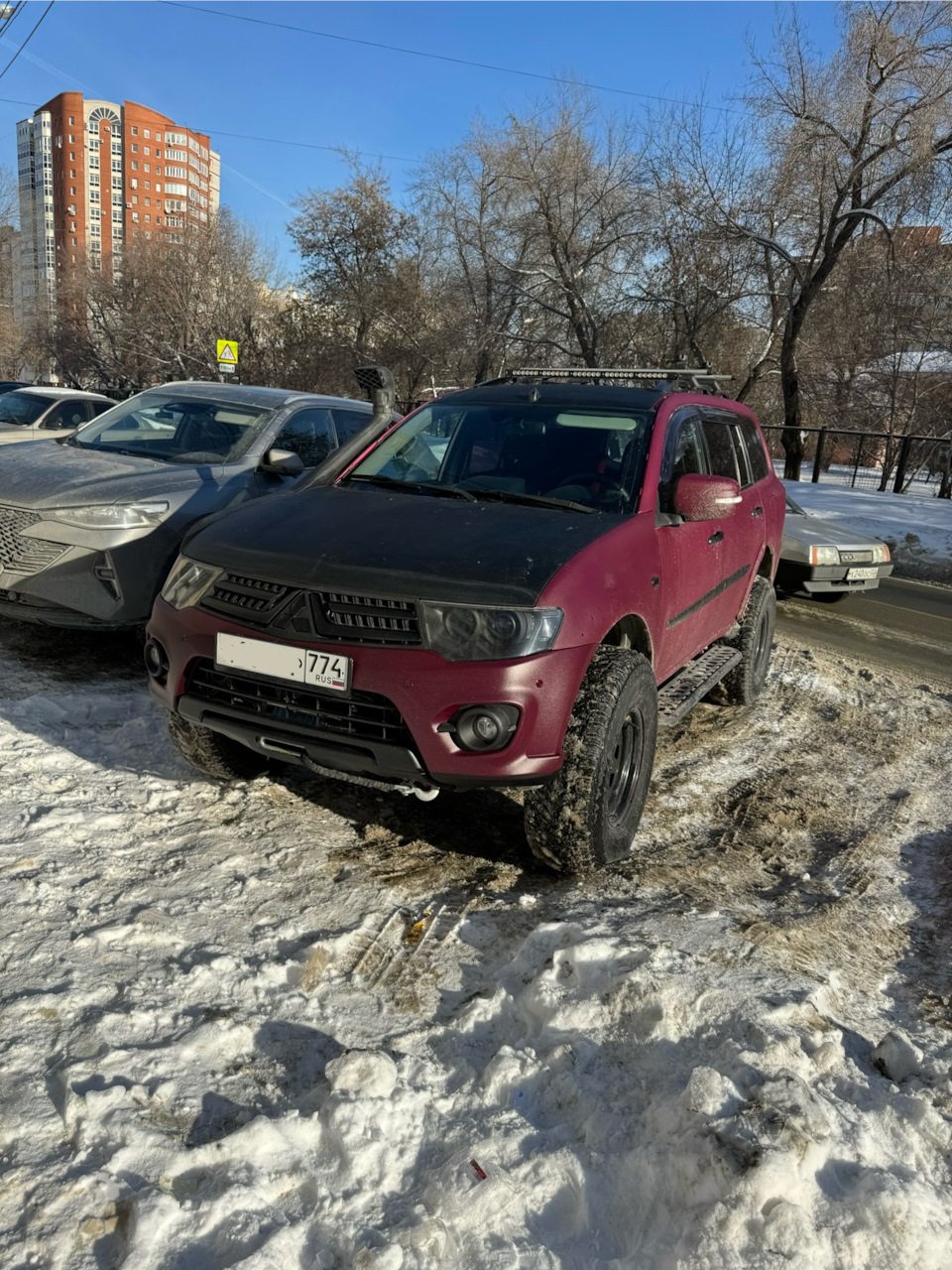 Покраска в раптор и приведение в порядок кузова — Mitsubishi Pajero Sport  (2G), 2,5 л, 2015 года | кузовной ремонт | DRIVE2