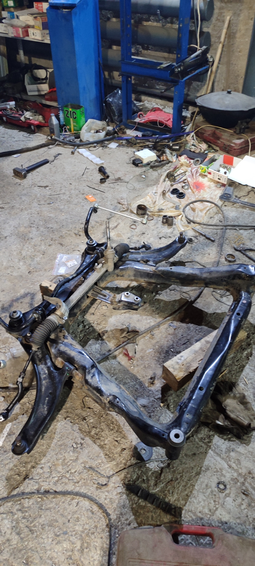 Замена вместо двухмассового маховика. — Nissan X-Trail II (t31), 2 л ...