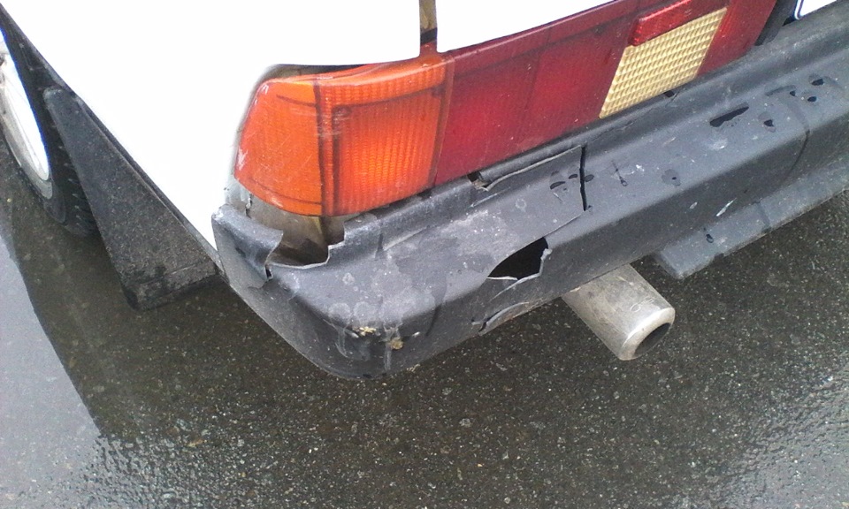 Битый небитого везет — Москвич 2141, 1990 года | ДТП | DRIVE2