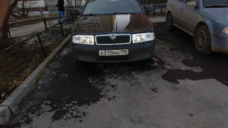 Как подключить дневные ходовые огни на шкода октавия тур