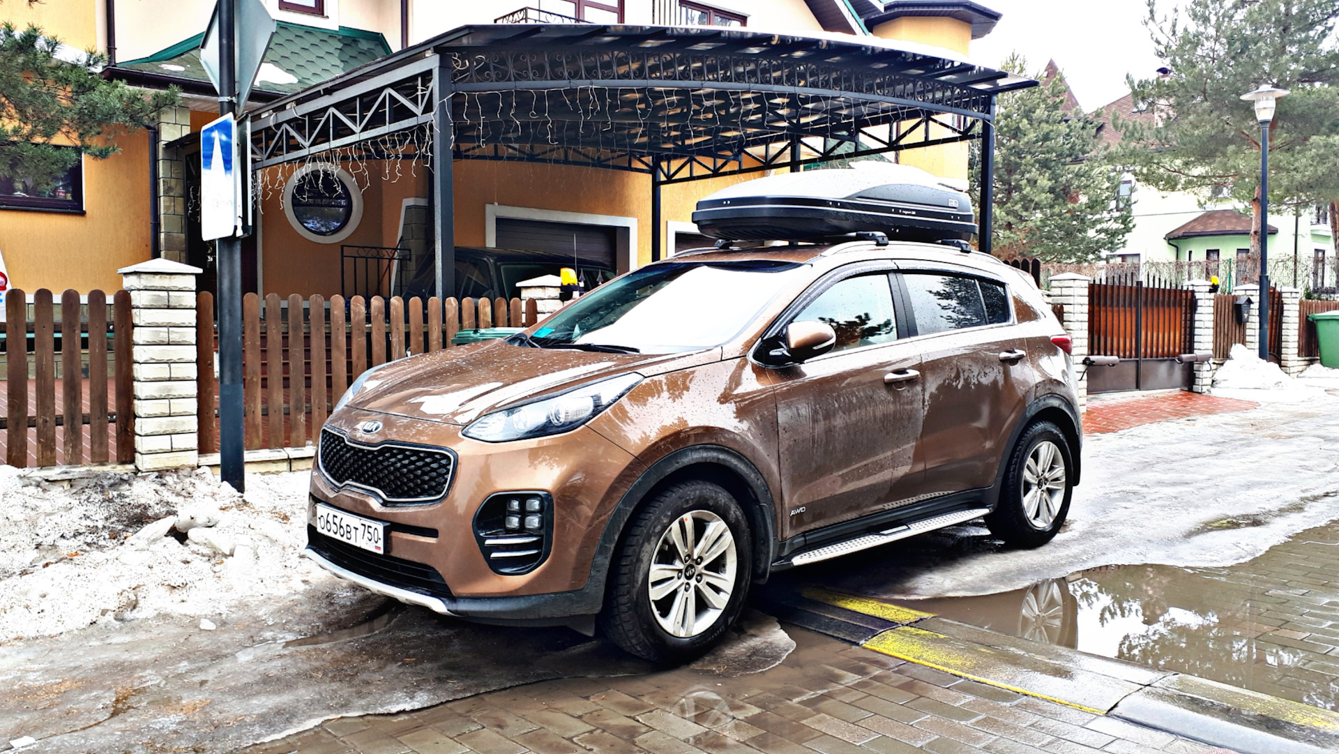 Sportage крыша