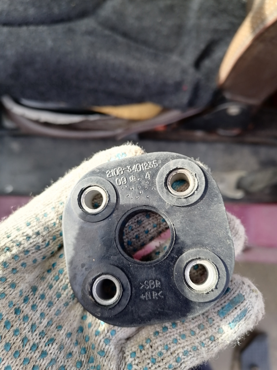 Муфта рулевого вала. — Volkswagen Transporter T3, 1,6 л, 1986 года ...