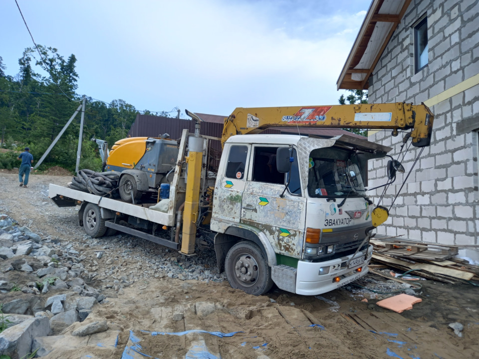 Ремонт. — Hino Ranger, 6,9 л, 1988 года | кузовной ремонт | DRIVE2