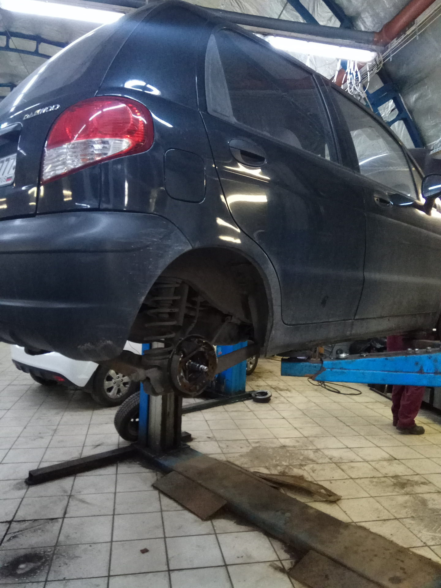 ТО 40 000. Замена ремня ГРМ.Колодки sbk — Daewoo Matiz (M100/M150), 0,8 ...