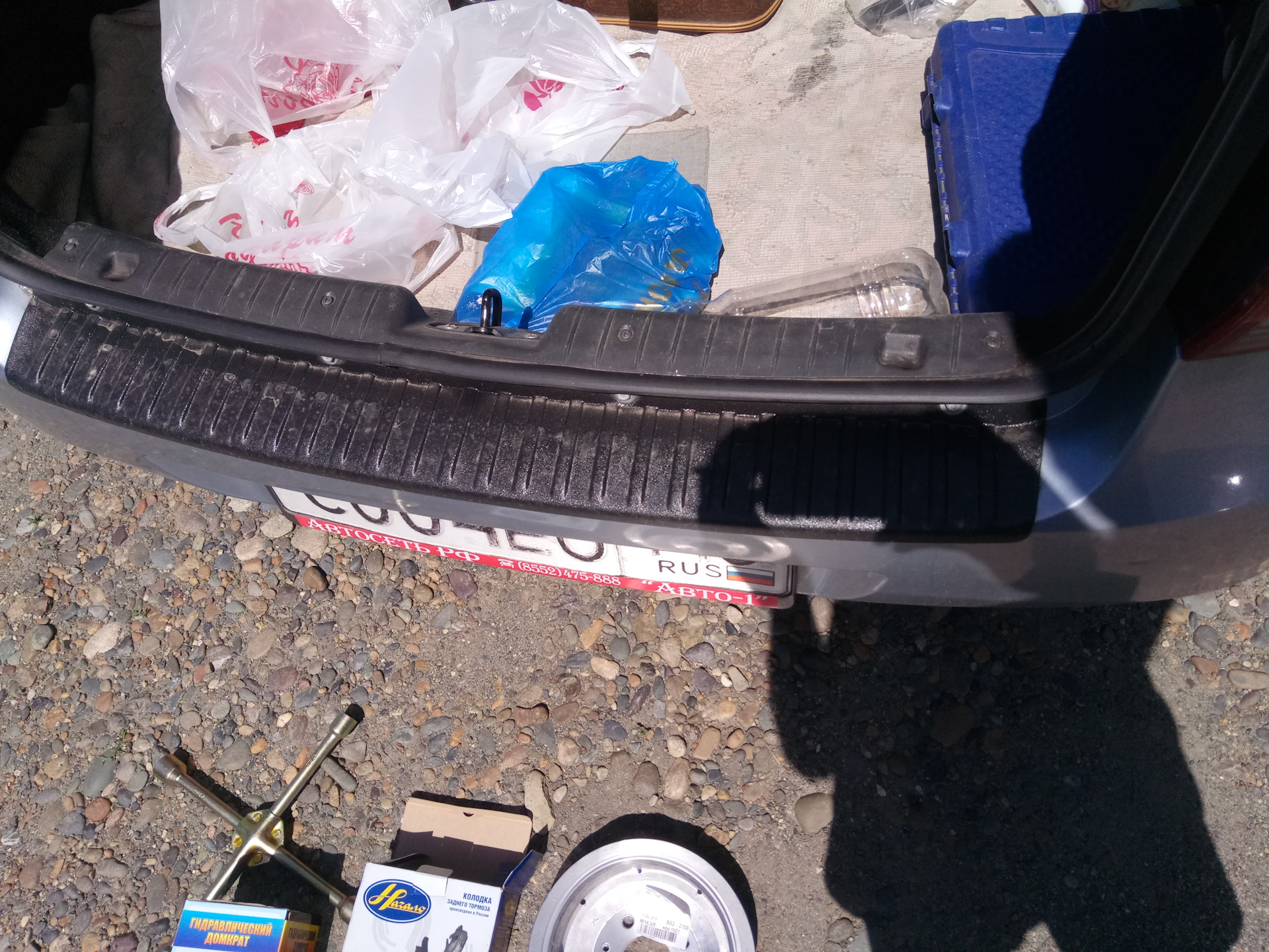 Стук заднего барабана — решено — LADA Гранта, 1,6 л., 2012 года ...