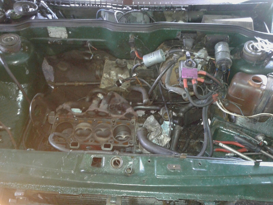 Прогар прокладки ГБЦ — Lada 21093, 1,5 л, 1999 года | поломка | DRIVE2