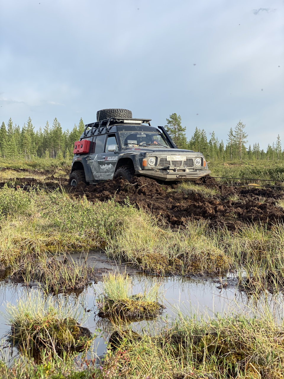 Наш Кольский 2021. Часть-2. Болота Марьйок. — Nissan Patrol (Y61), 3 л,  2005 года | путешествие | DRIVE2