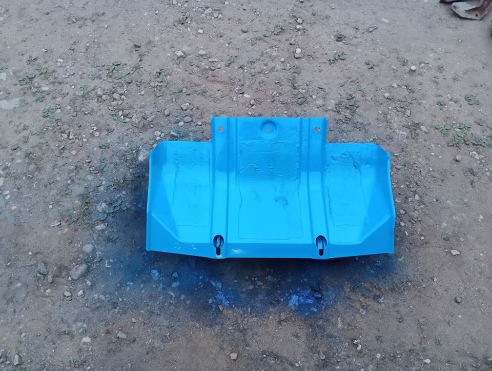 Покраска защиты двигателя — Opel Frontera B, 2,2 л, 2000 года | своими ...