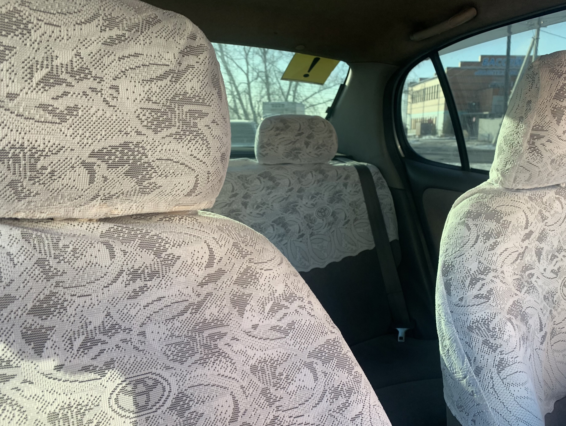 Японские накидки на сиденья — Toyota Platz, 1,5 л, 1999 года ...