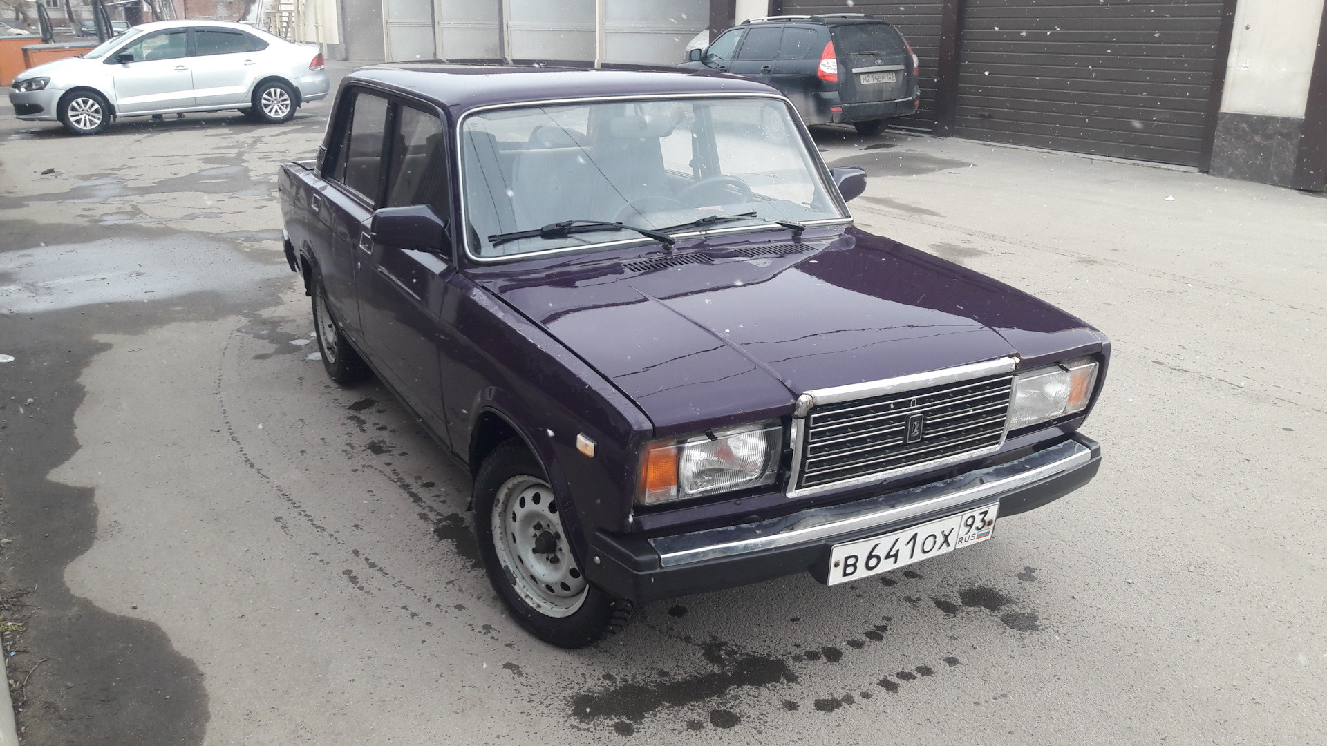 Lada 21073 1.5 бензиновый 2000 | Лада седан, баклажан на DRIVE2