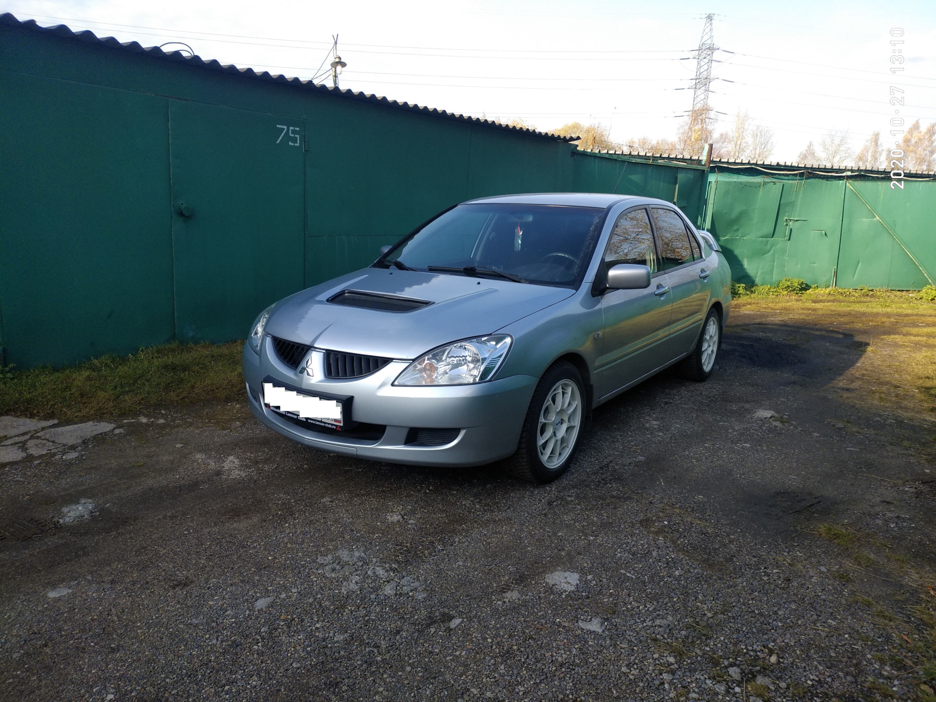 Энкей нт03 — Mitsubishi Lancer IX, 1,6 л., 2004 года | колёсные диски ...