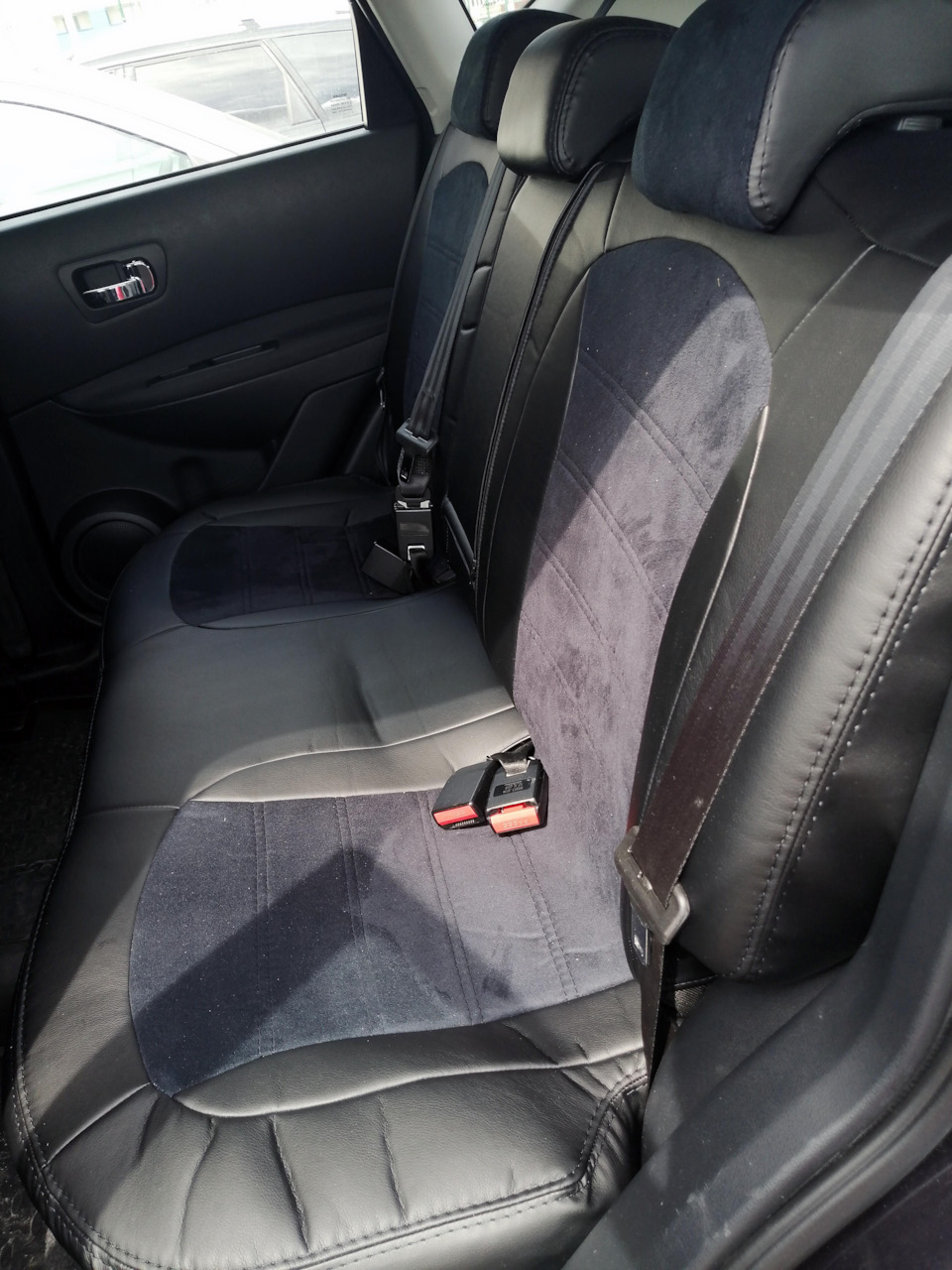 Установил чехлы Автофрант на Nissan Qashqai — Nissan Qashqai (1G), 1,6 ...