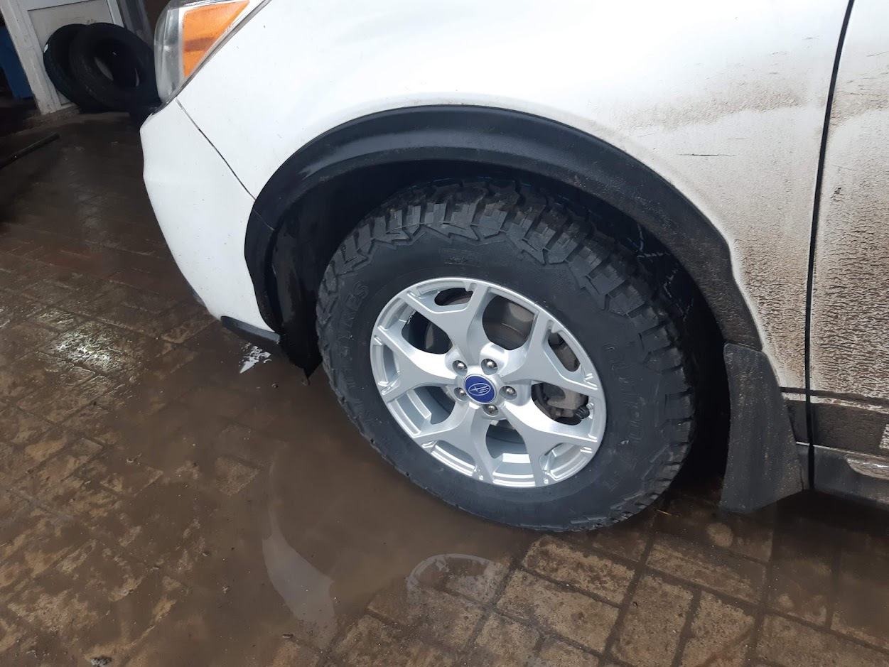 Nokian Outpost 215/70 R16 _АТ _ установлены! — Subaru Forester (SJ), 2 ...