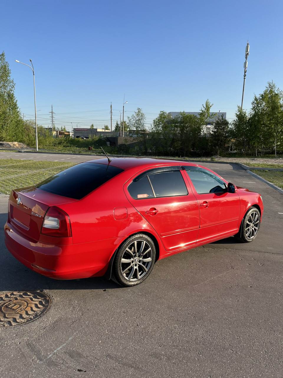 Новые колеса на лето. — Skoda Octavia A5 Mk2, 1,6 л, 2011 года | колёсные  диски | DRIVE2