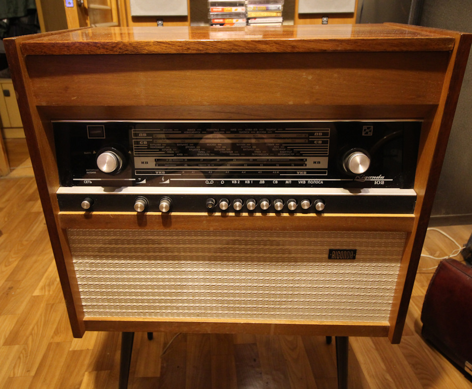 Радиола "Ригонда-102" — Сообщество «Клуб Почитателей Кассетных ...
