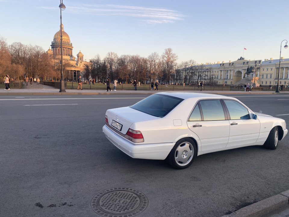 Борьба с вибрациями — Mercedes-Benz S-class (W140), 4,2 л., 1997 года ...