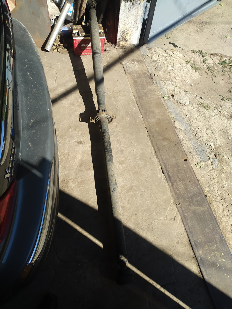 Кардан на суше. — Jaguar X-Type