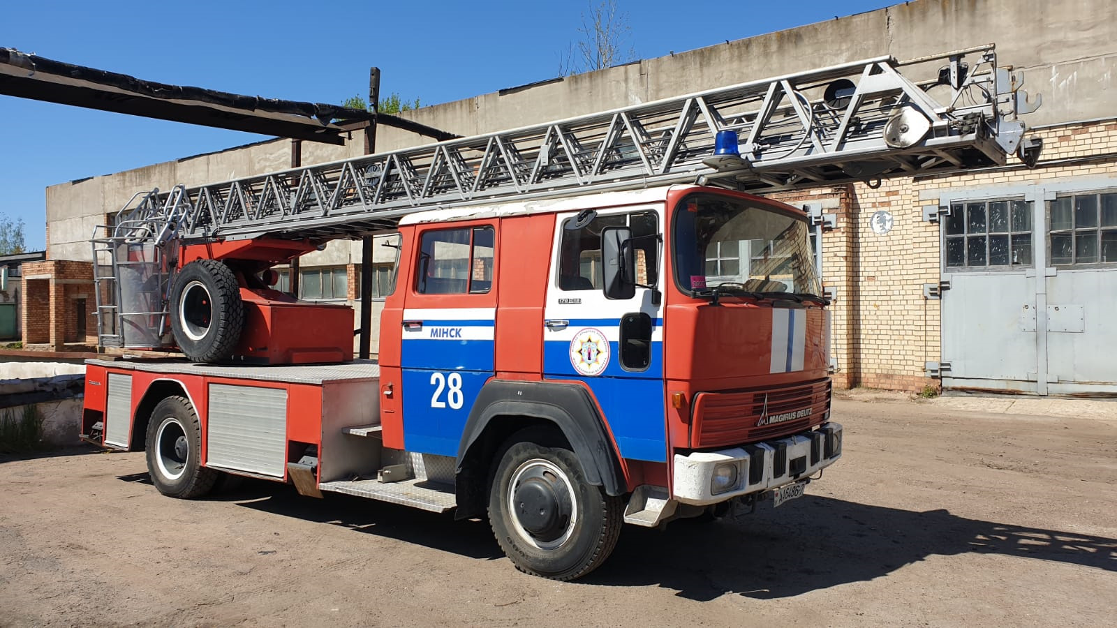 Magirus-deutz 170d12 автолестница | на DRIVE2