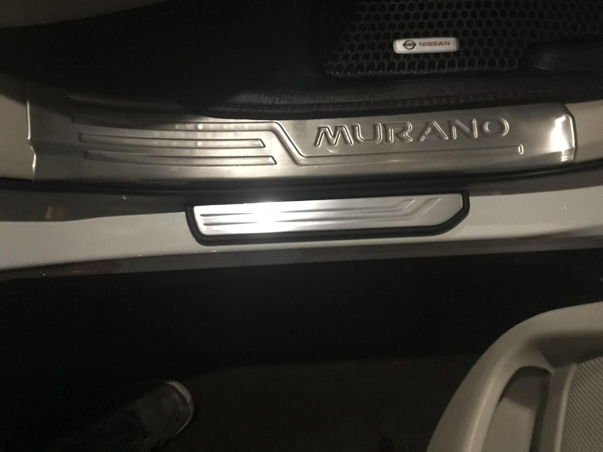 Как снять молдинги салона murano z52