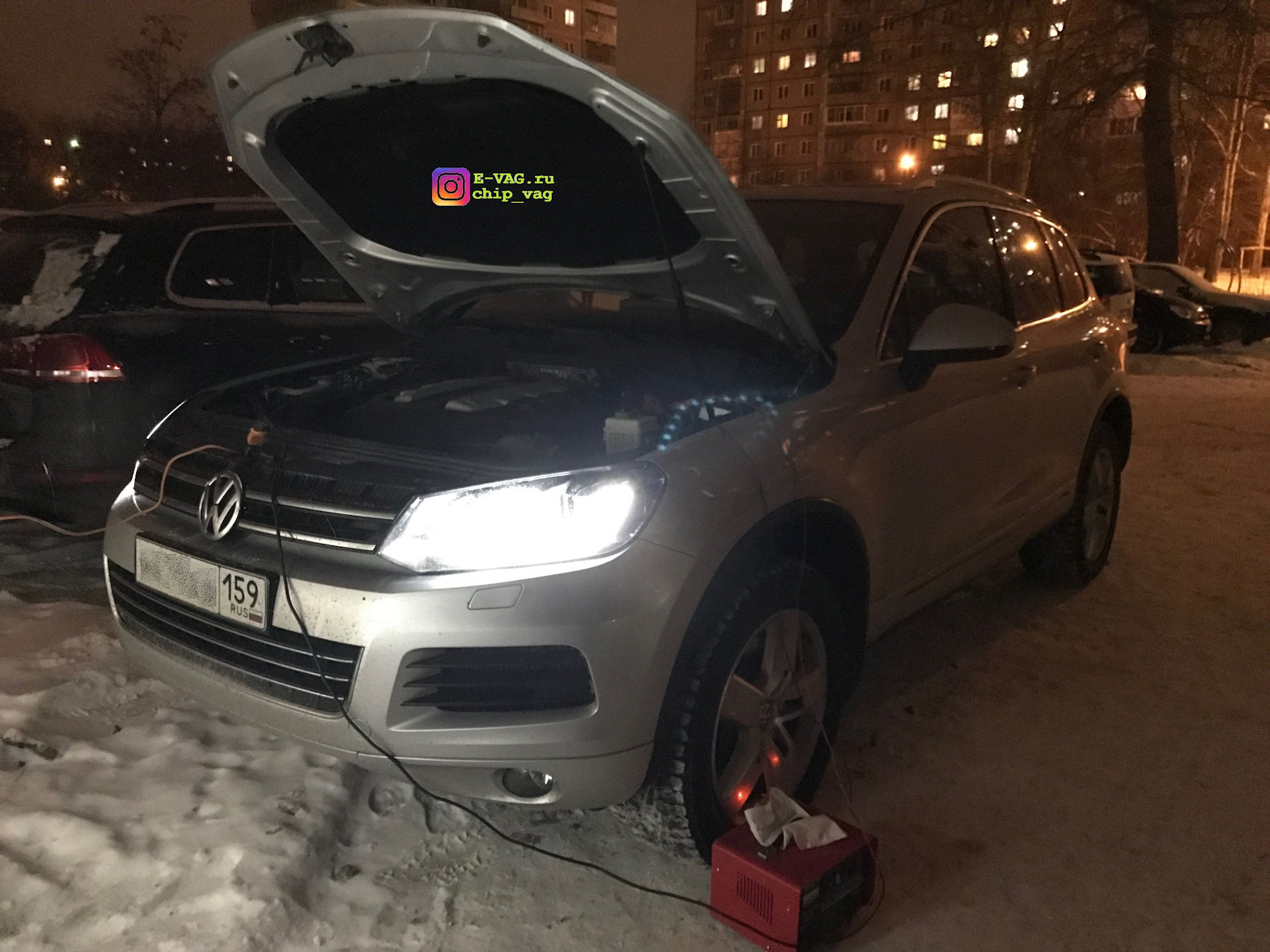 Выезд в Нижний Тагил. VW Touareg NF 