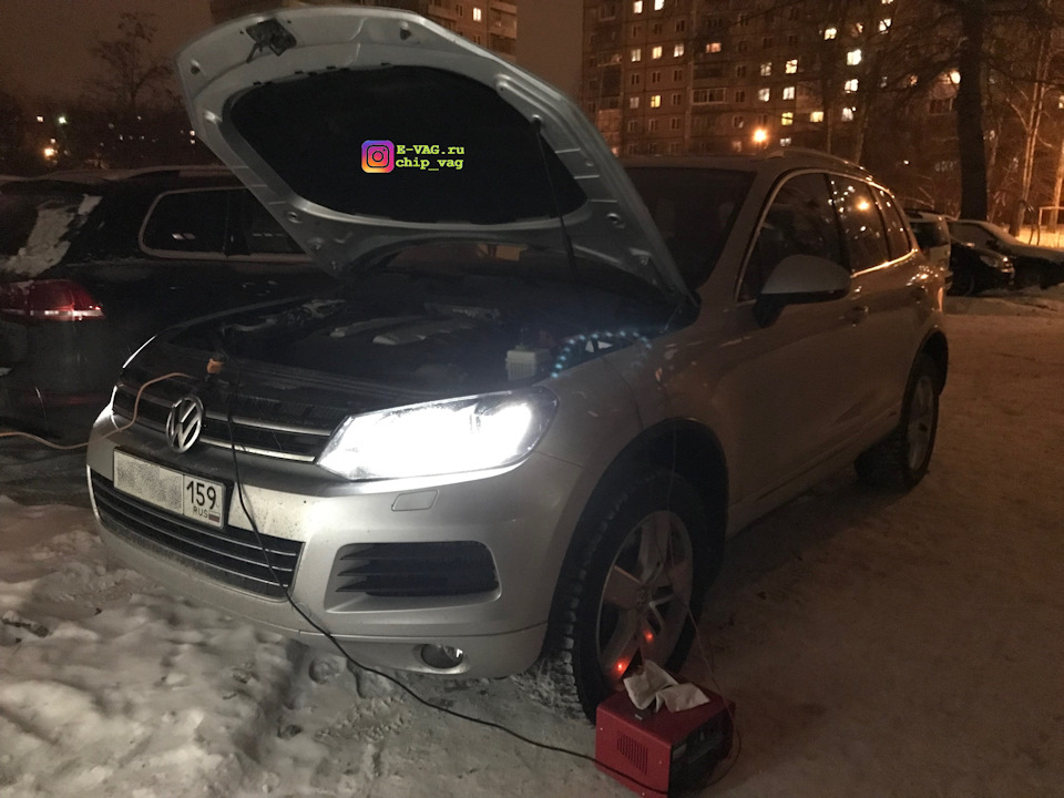Выезд в Нижний Тагил. VW Touareg NF "2010 3.0 TDI (CASA) 239 лс из г ...