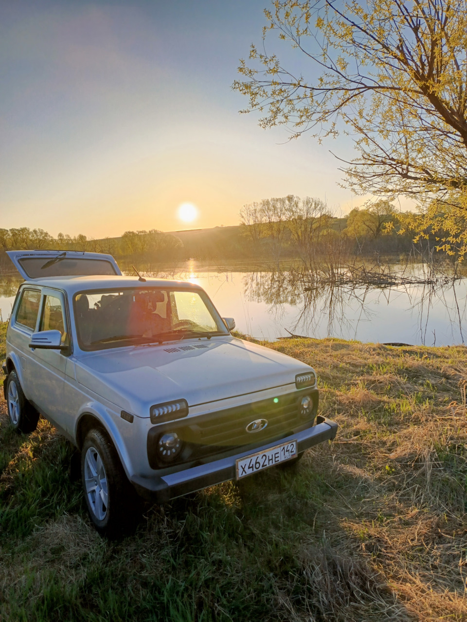 Немного рыбалки. — Lada 4x4 3D, 1,7 л, 2021 года | фотография | DRIVE2