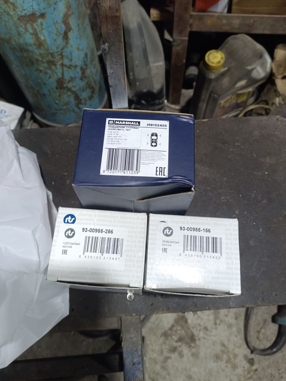 Фото в бортжурнале Skoda Octavia Combi A4 Mk1. Запчасти на фото: M8133455, 9300955256, Q0955, 120724