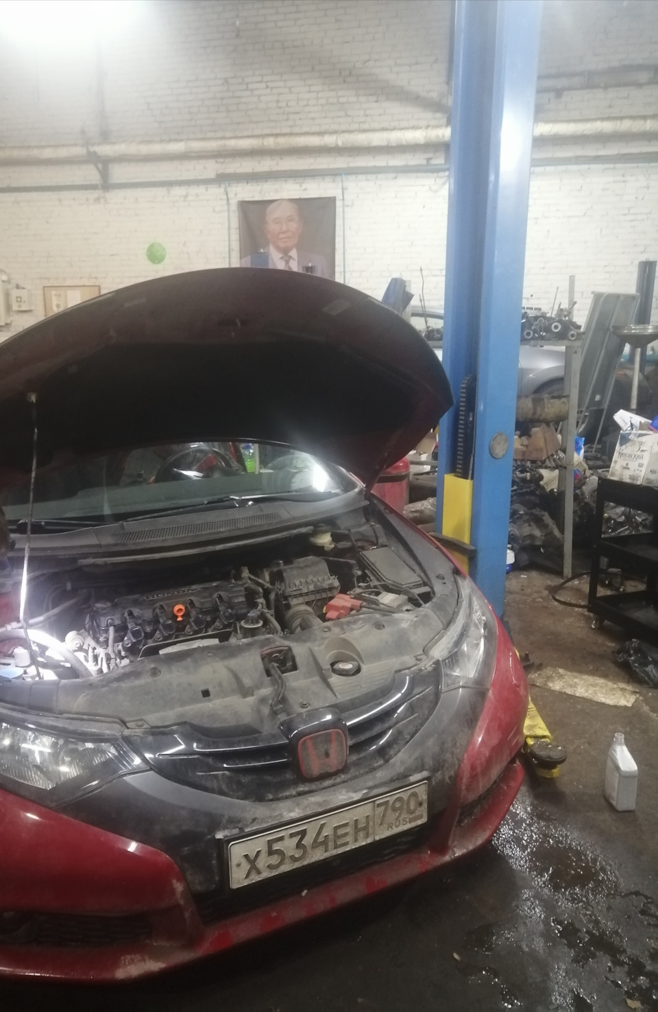 Регулировка клапанов — Honda Civic 5D (9G), 1,8 л, 2012 года | визит на ...